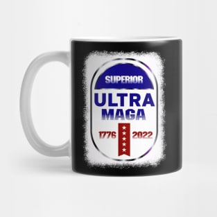 Ultra Maga Proud Ultra Maga American Flag Mug